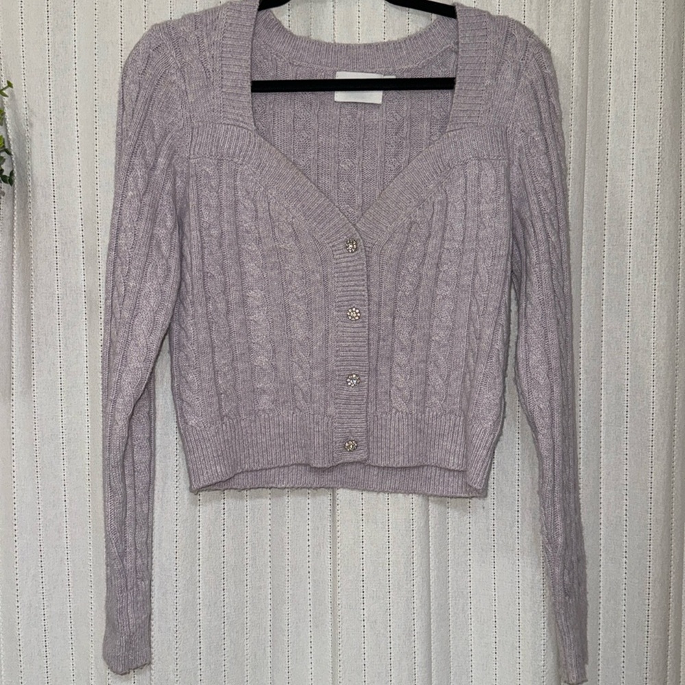 Purple sweater